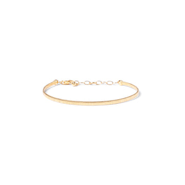 Pulseira Bracelete Maleável ouro 18k